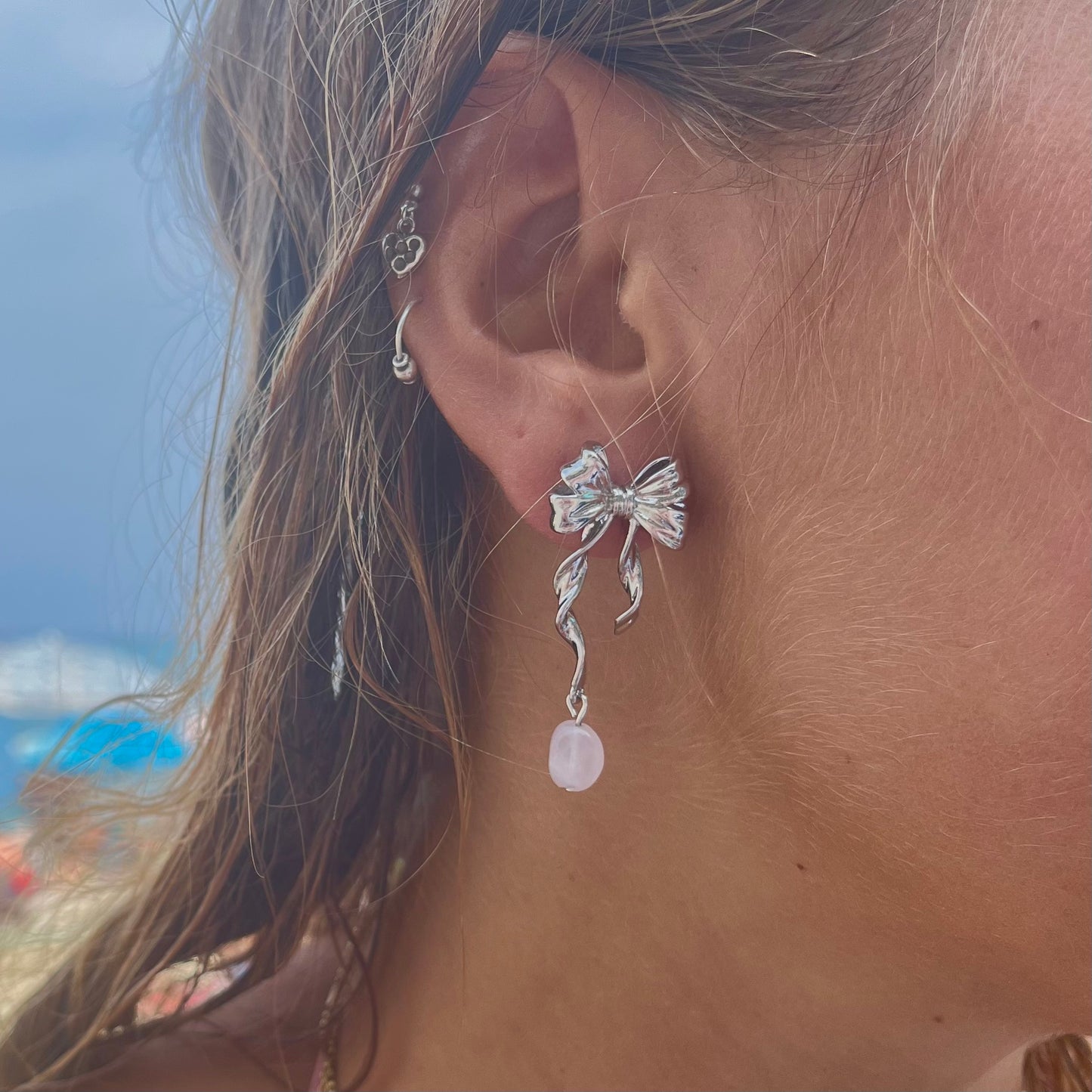 Elena Silver Earrings