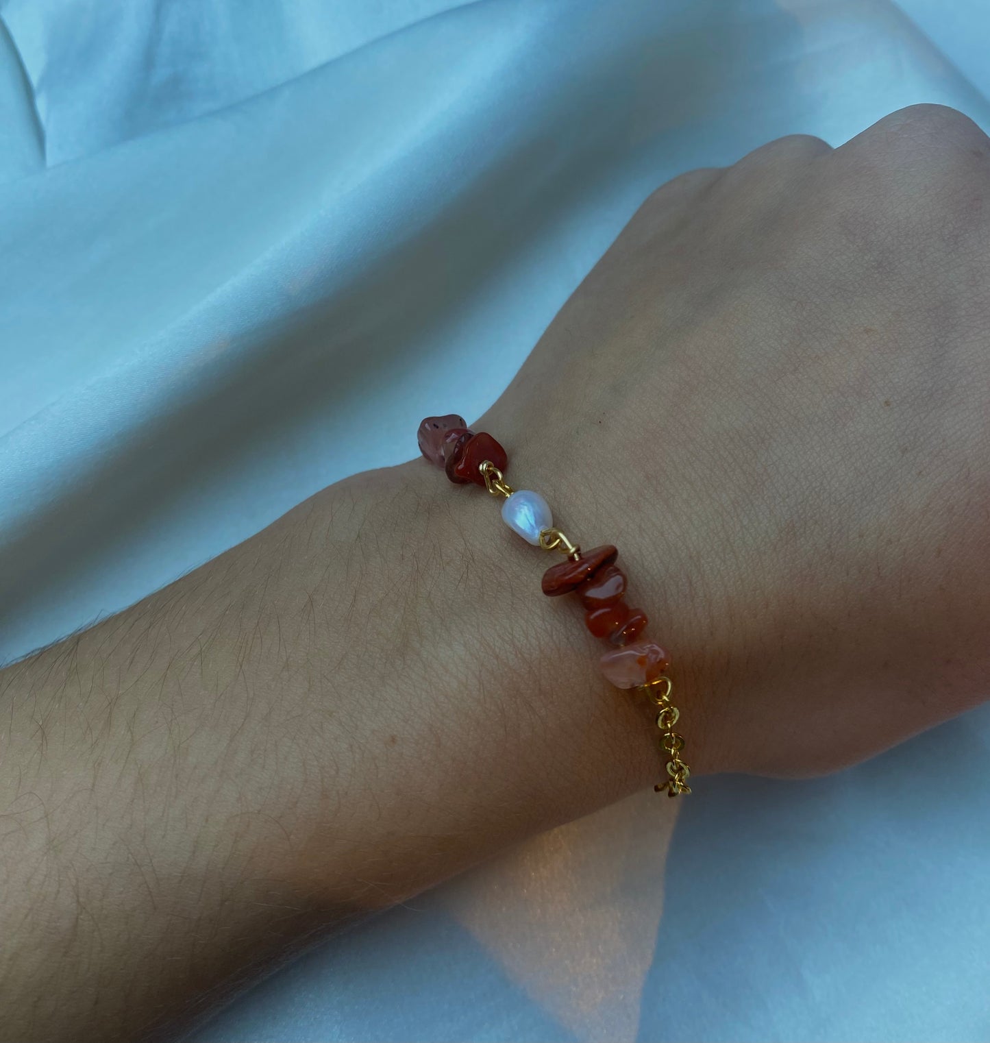 Mona Carnelian Bracelet