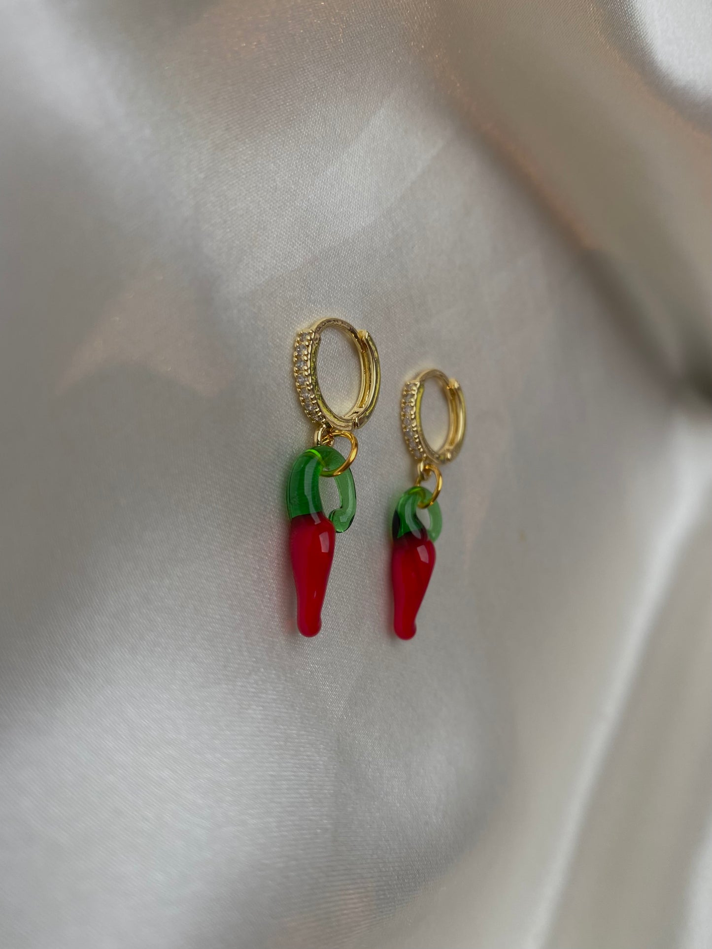 Picante Hoops - 18k gold plated
