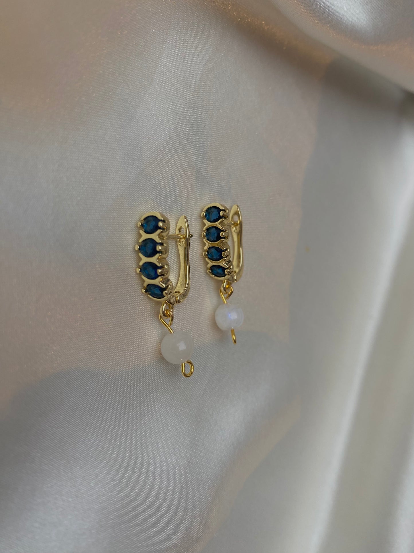 Midnight Earrings - 18k gold plated