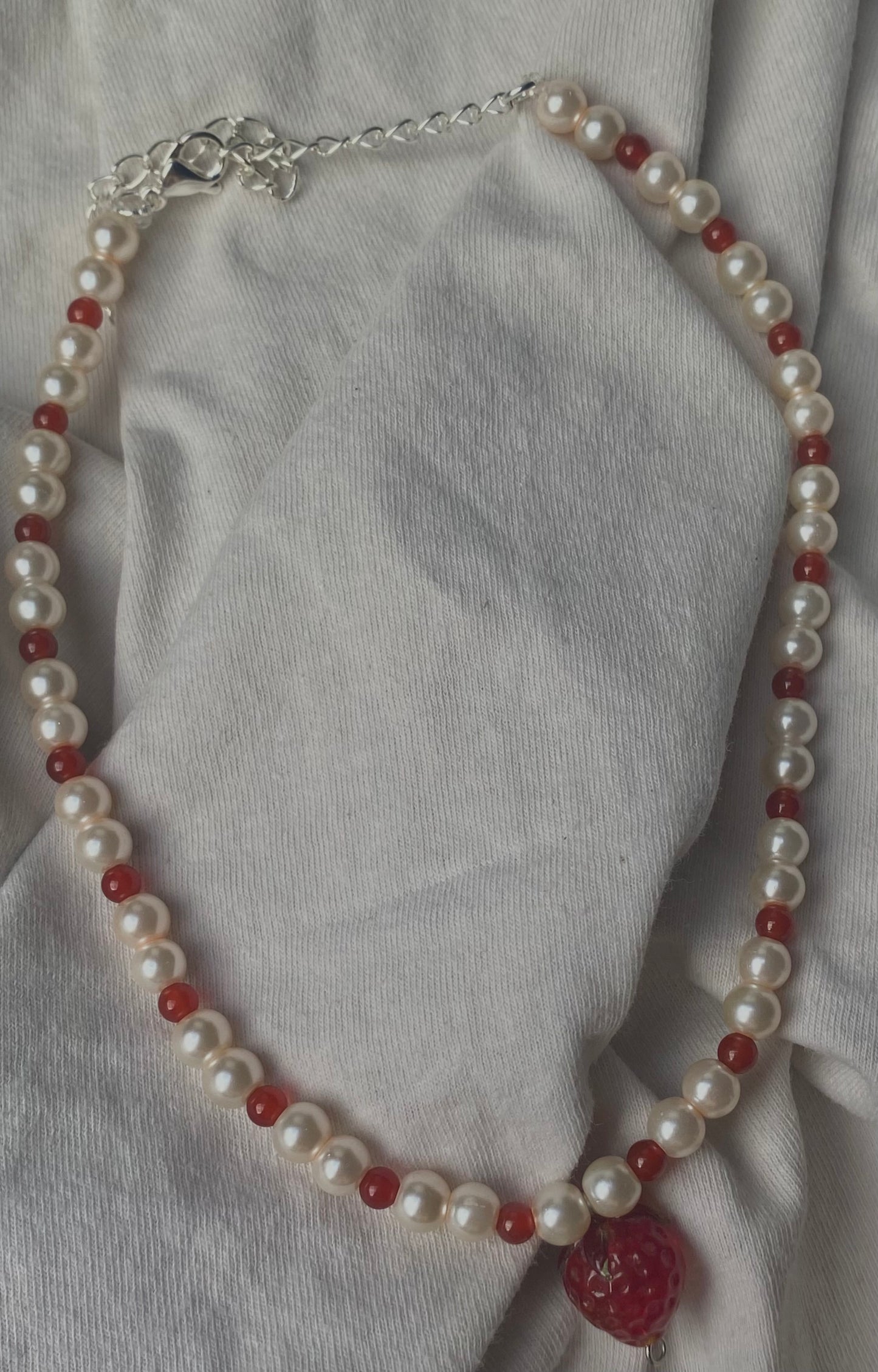 Strawbs n' Cream Necklace