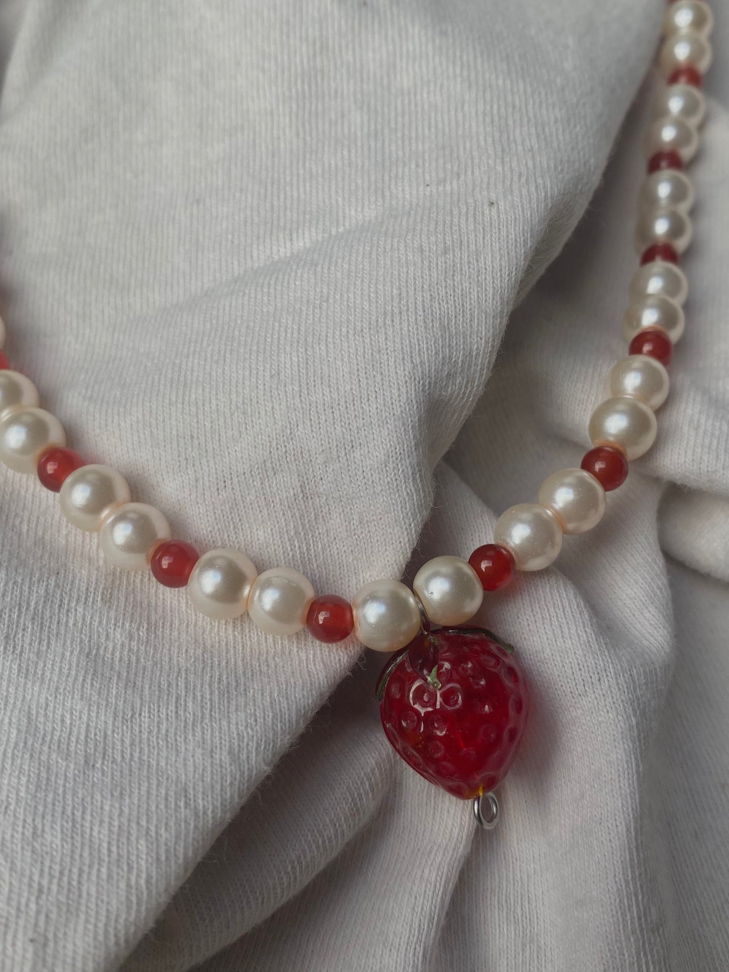 Strawbs n' Cream Necklace